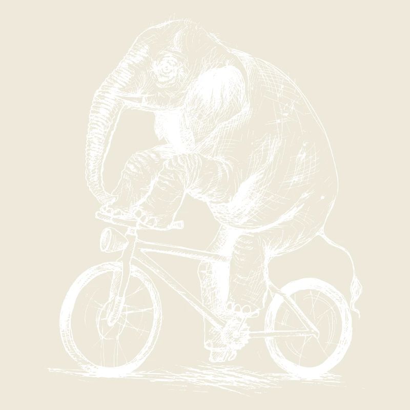 Elephant on Bicycle
