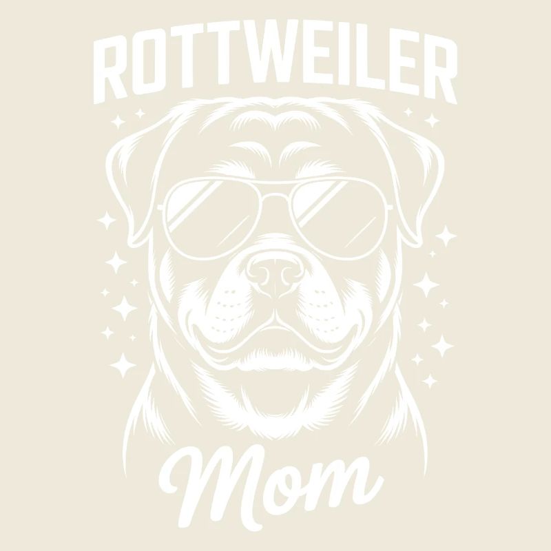 Rottweiler dit maman, drôle de cadeau de rottweiler