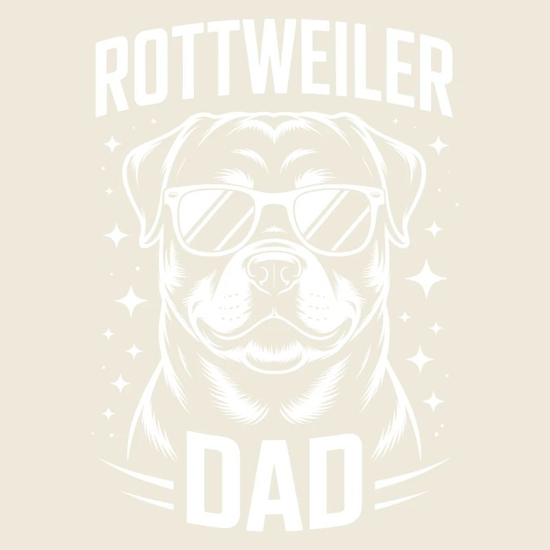 Rottweiler dit papa, drôle de cadeau de rottweiler