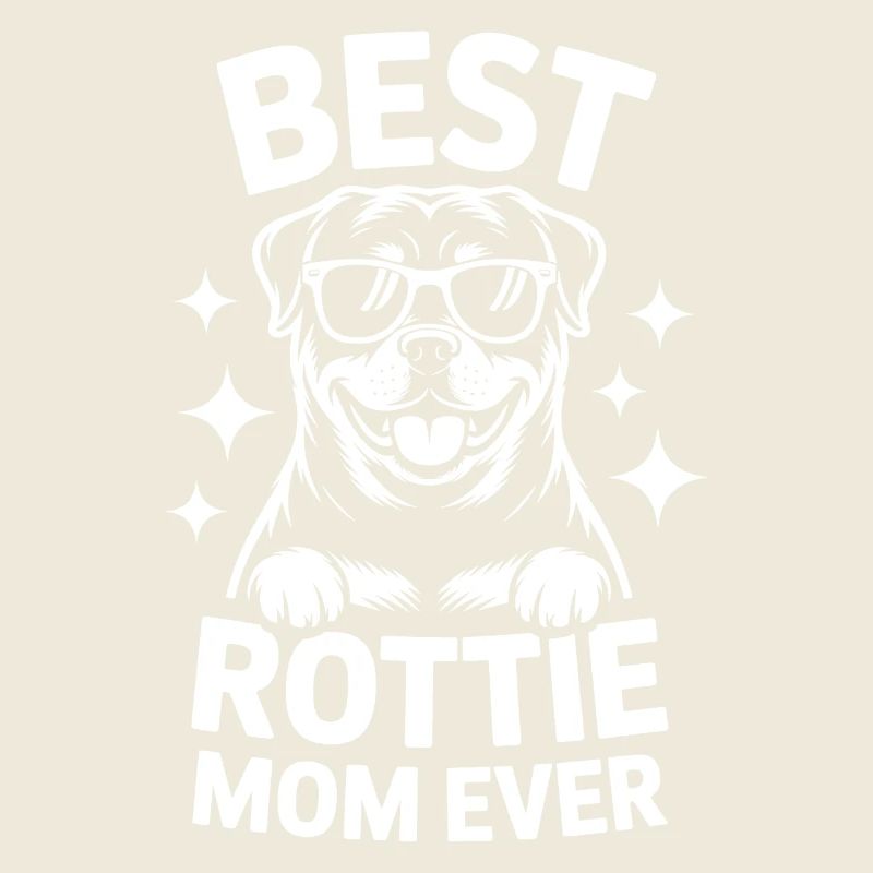 Rottweiler dit maman, drôle de cadeau de rottweiler