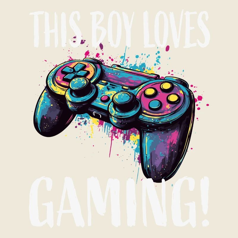 This Boy Loves Gaming Controller