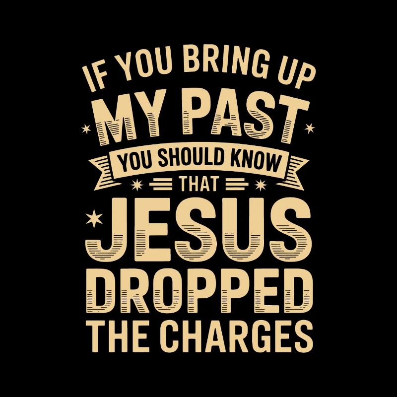 Jesus hat die Ladung fallen gelassen. Graphic Tee
