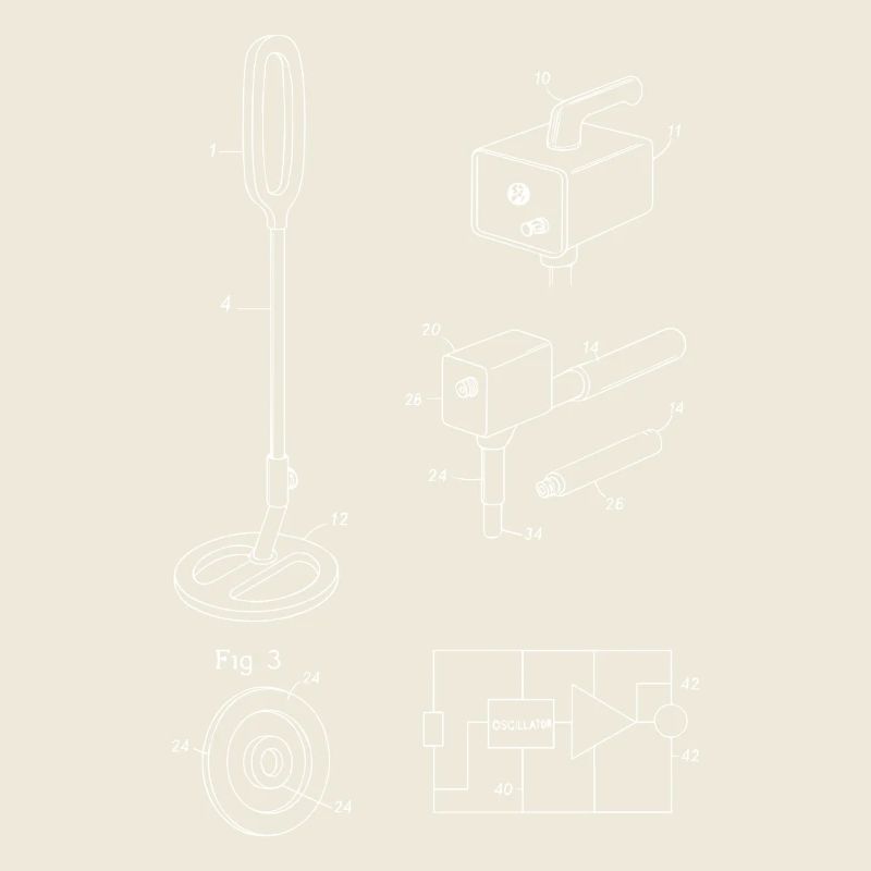 Metalldetektor-Bauplan Abb. 3 Design