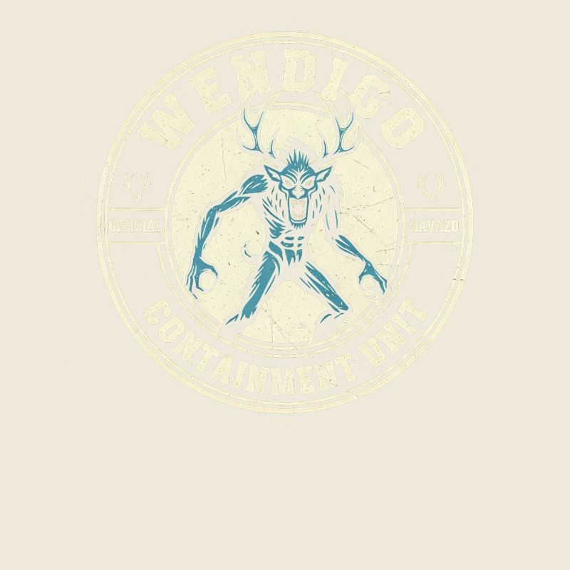 Wendigo Containment Unit Funny Myth Wendigo