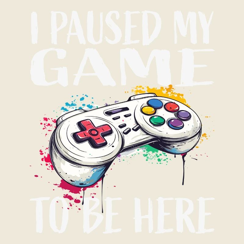 I paused my game game controller