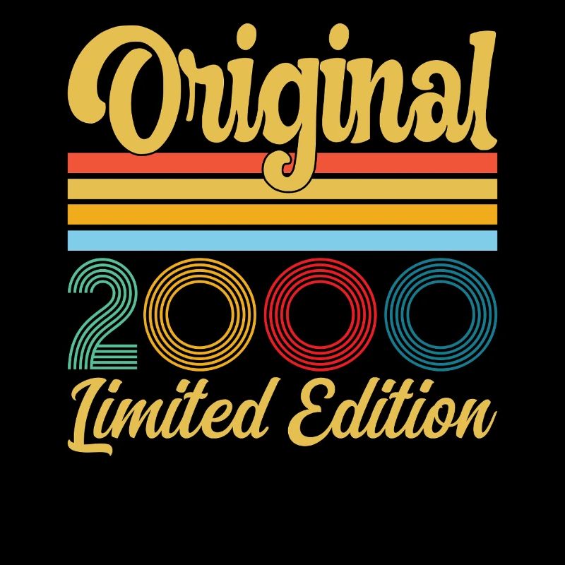 Geburtstagsgeschenk 2000 Originales Vintage-Retro-Geschenk