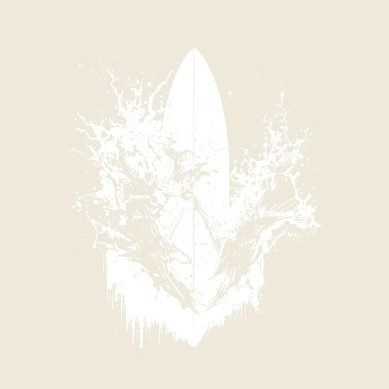 Surf dynamique Illustration Surf Surf