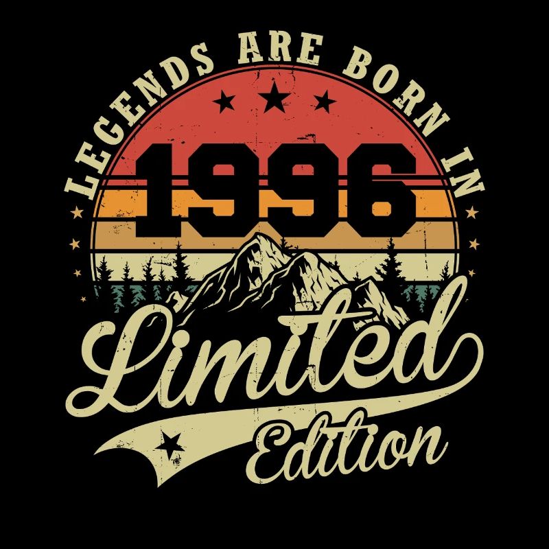 Legends Are Born 1996 Birthday Gift