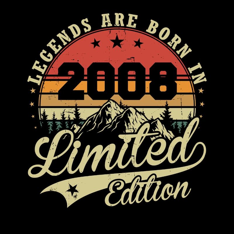 Legenden werden geboren 2008 Geburtstagsgeschenk