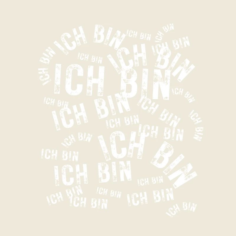 I'm Typo Circle Pattern