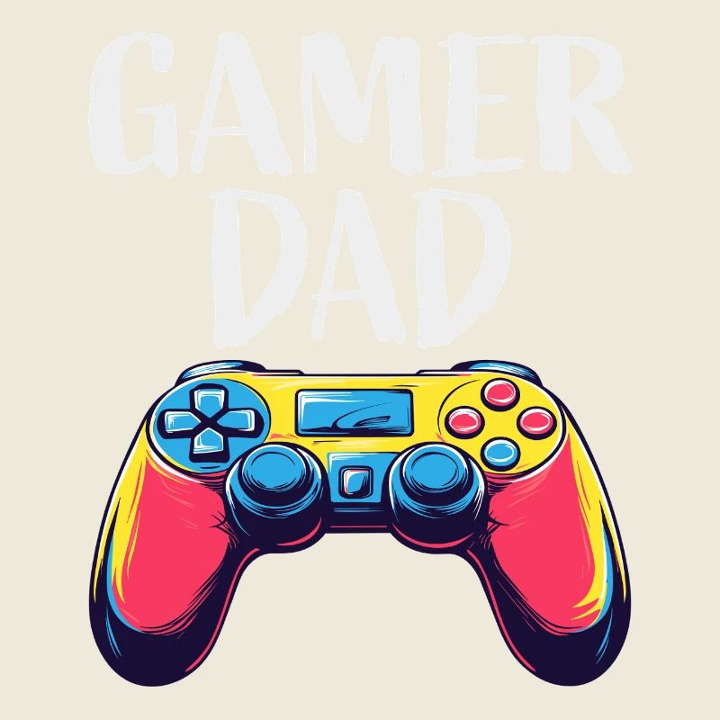 Gamer Dad Controller Grafik