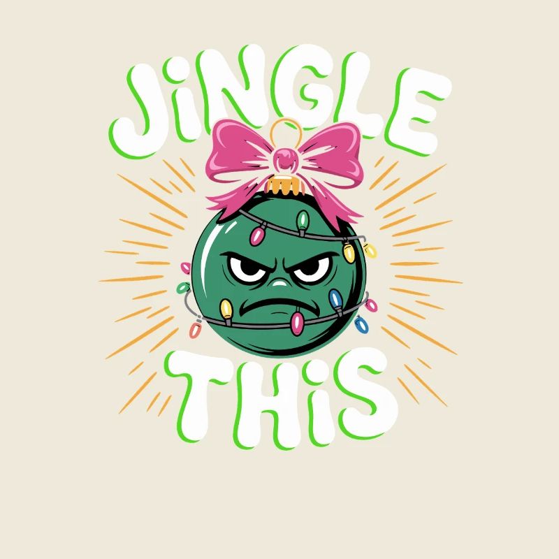 Jingle This Lustige Weihnachtskugel