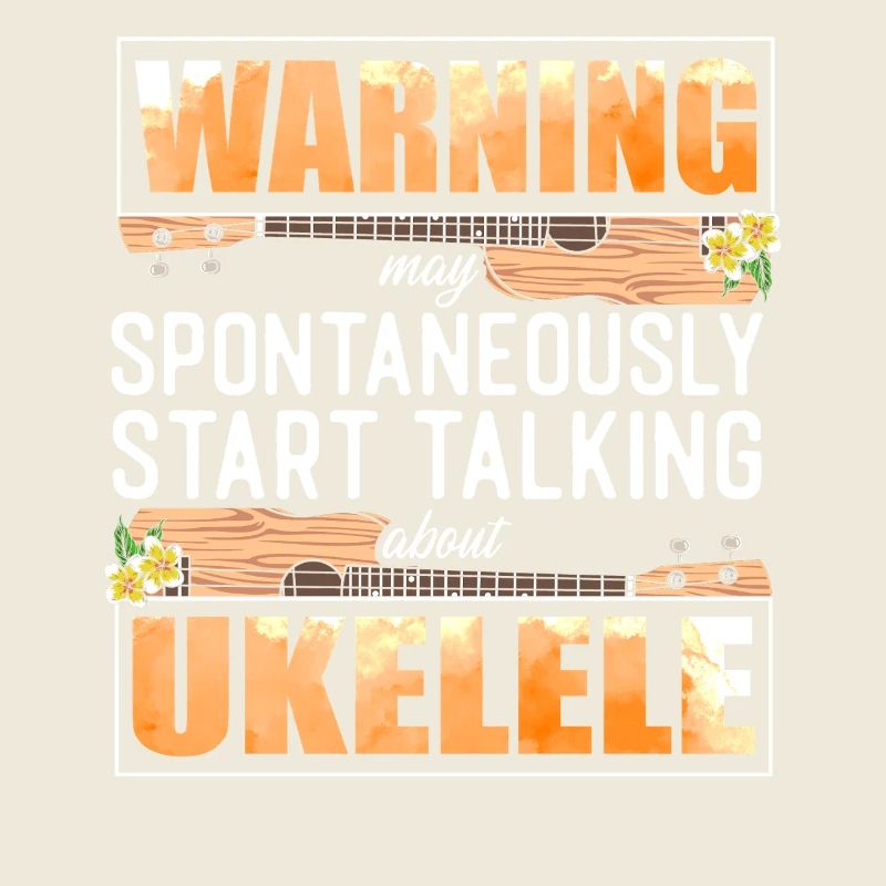 Hawaiian Ukulele Uke Warning May