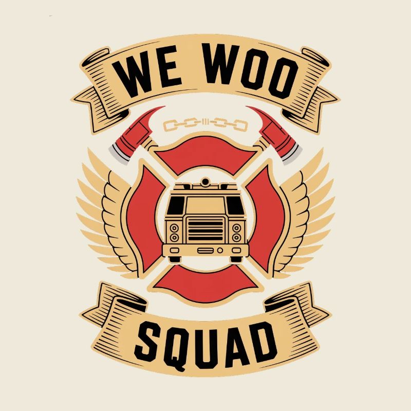 Wee Woo Squad Fire Truck Firefighter