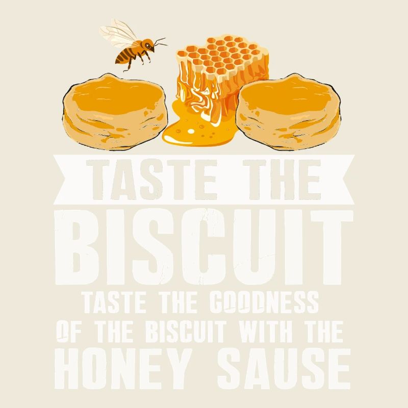 Probieren Sie den Biscuit-Honig-Tröpfel