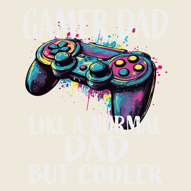 Gamer Dad Cooler Controller Splash