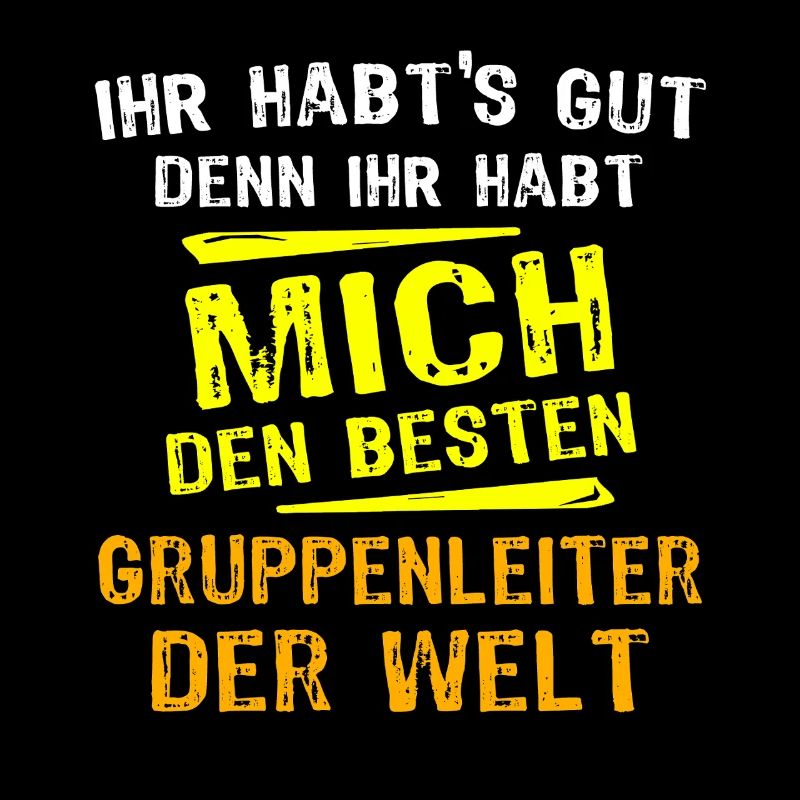 Gruppenleiter Geschenk