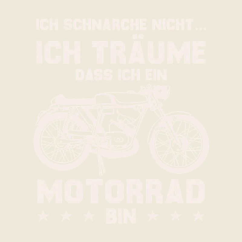 I Dream Motorcycle To Be Vintage Print