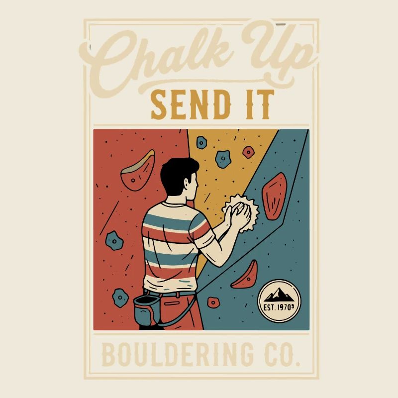 Chalk Up Send It Bouldering Co Klettern