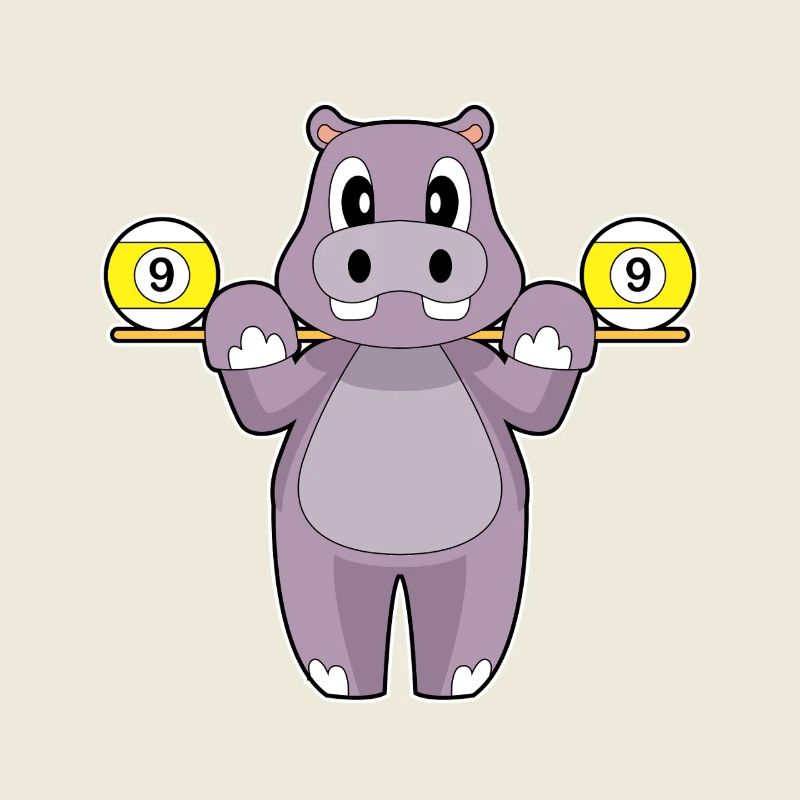 Nilpferd Billiard Queue Sport