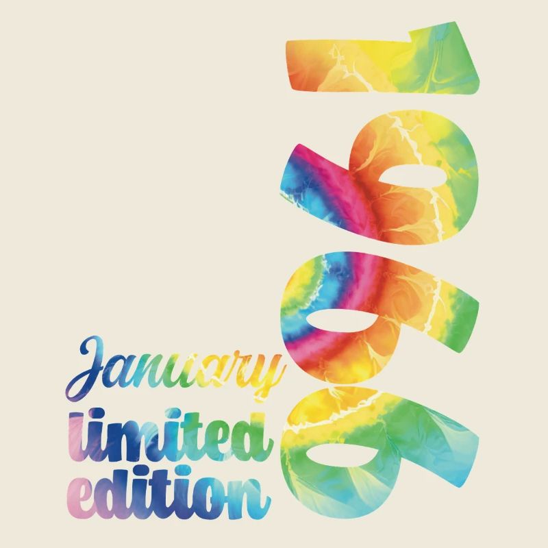 Geburtstag Januar 1966 Geschenk Tie And Dye Tee