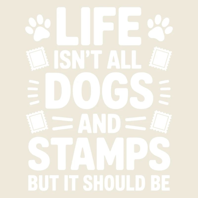 Briefmarken Spruch Hund Witz Briefmarken Geschenk