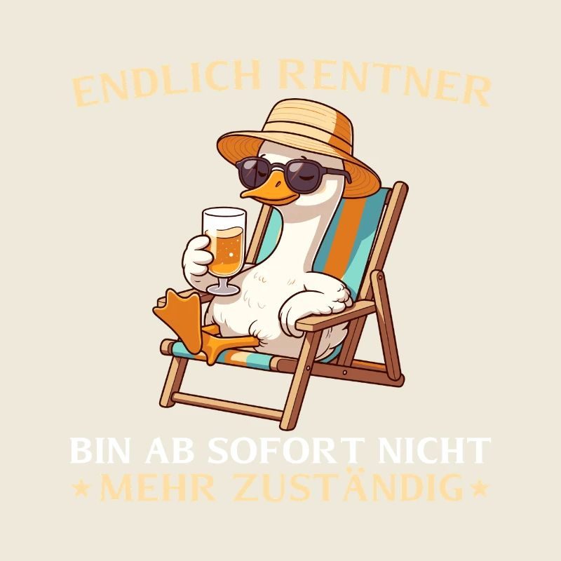 Gans retraité - Plus responsable Pension d’adieu