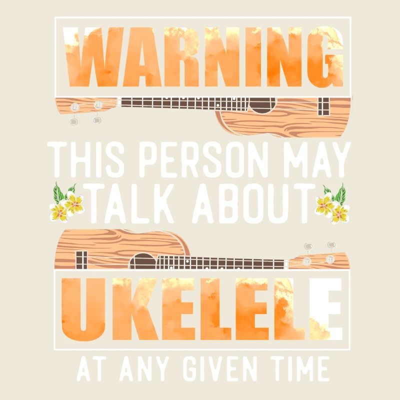 Hawaiian Ukulele Uke Warning This