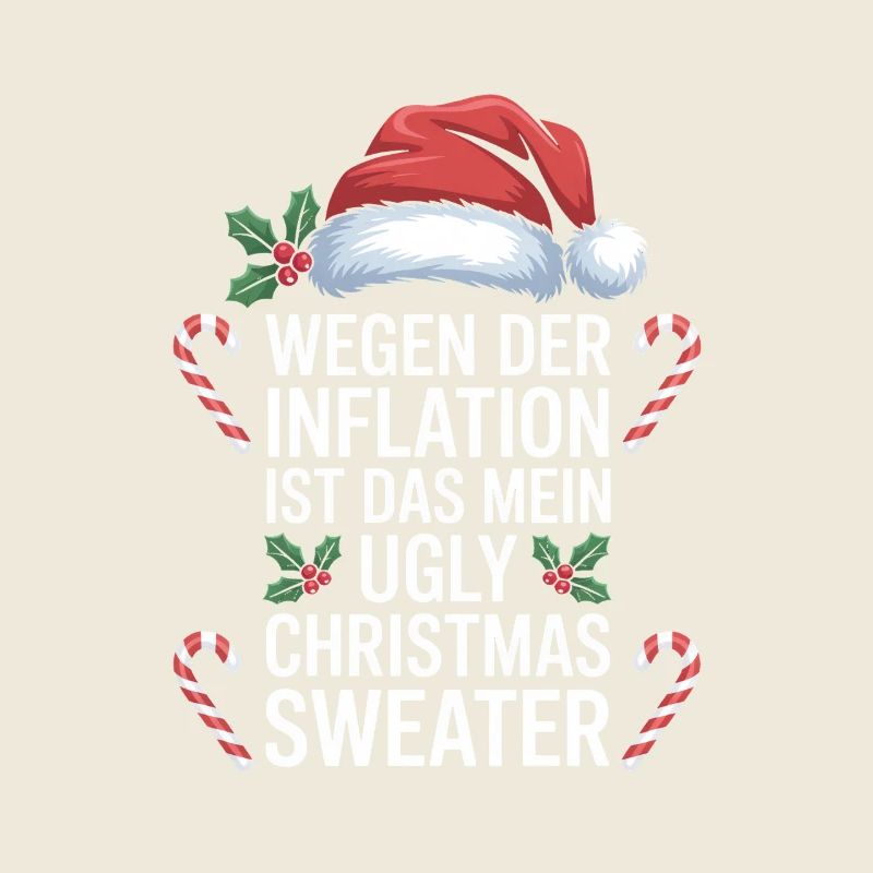 Pull de Noël moche et moche de l’inflation