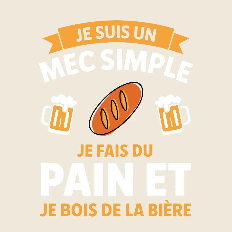 Ich bin ein einfacher Typ, Brot-und-Bier-Humor