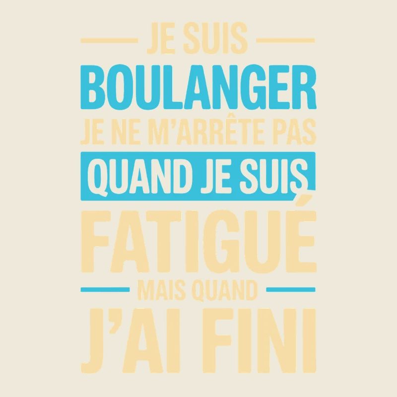 I'm a baker I don't stop