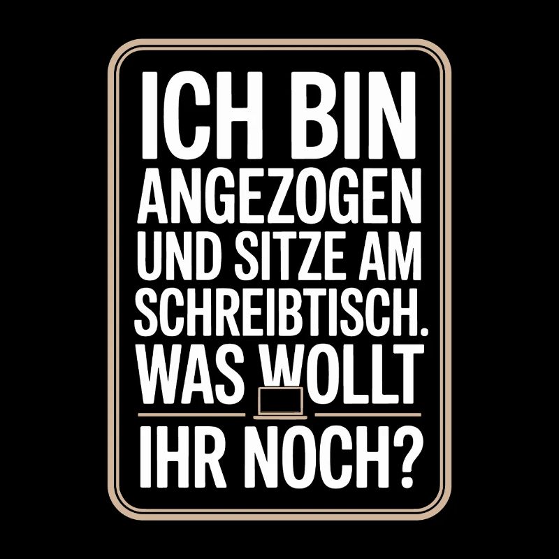 Ich Bin Angezogen Am Schreibtisch Homeoffice Büro