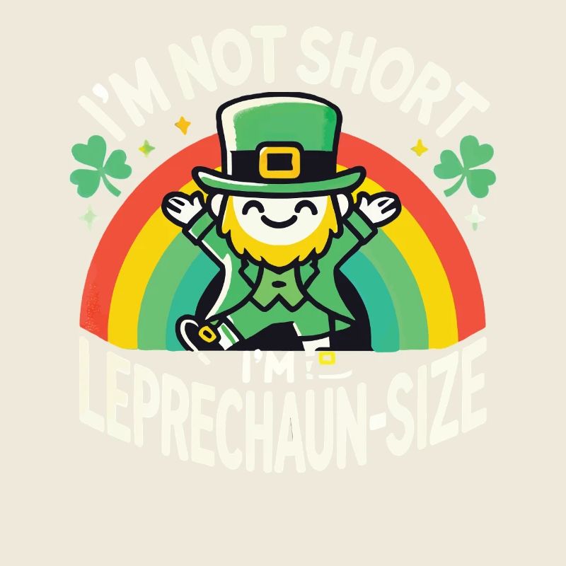 Ich bin nicht klein, ich bin Leprechaun-Größe Rainbow St.