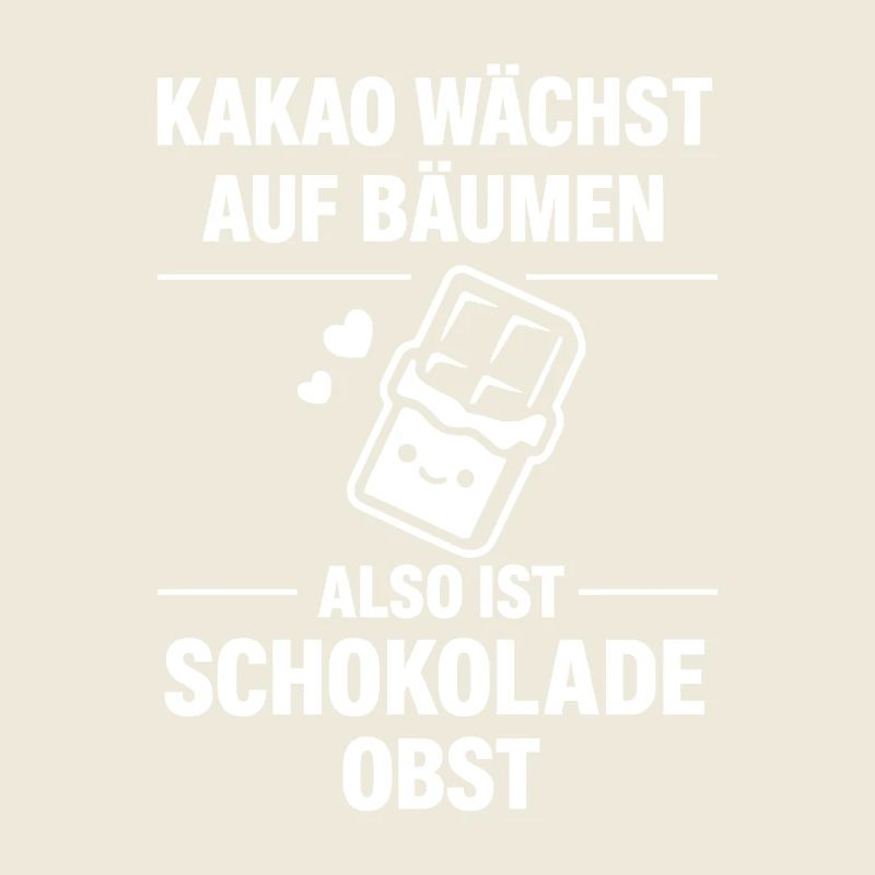 Cocoa grows on trees – chocolate is fruit