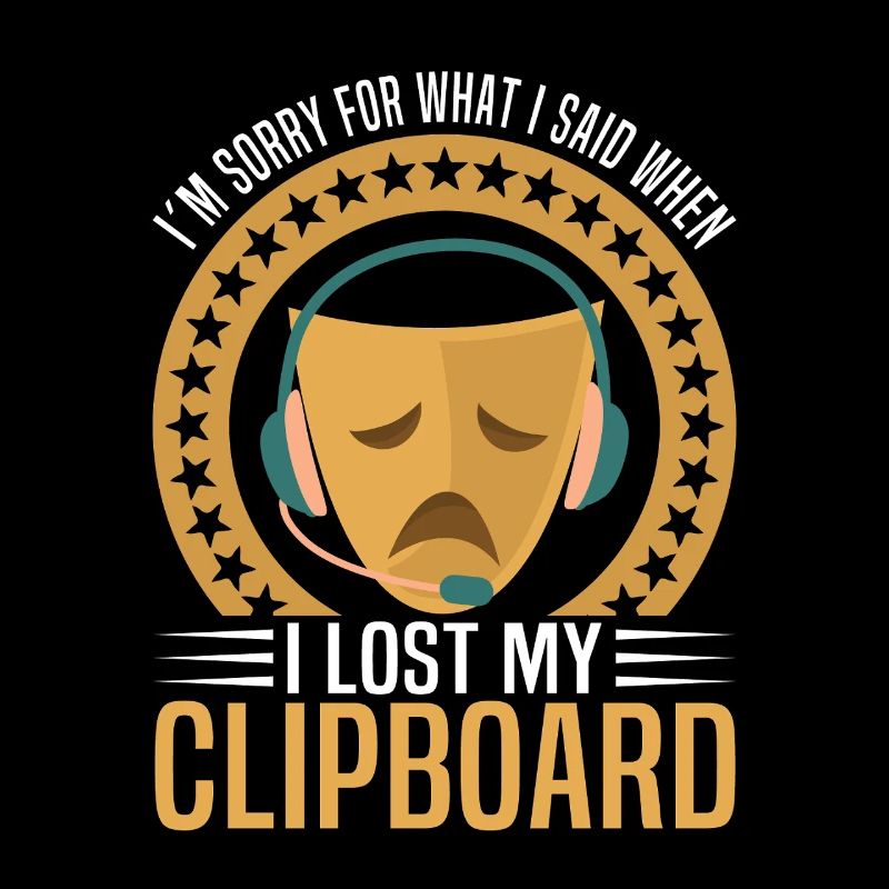  Stage Manager Tools Clipboard Professional