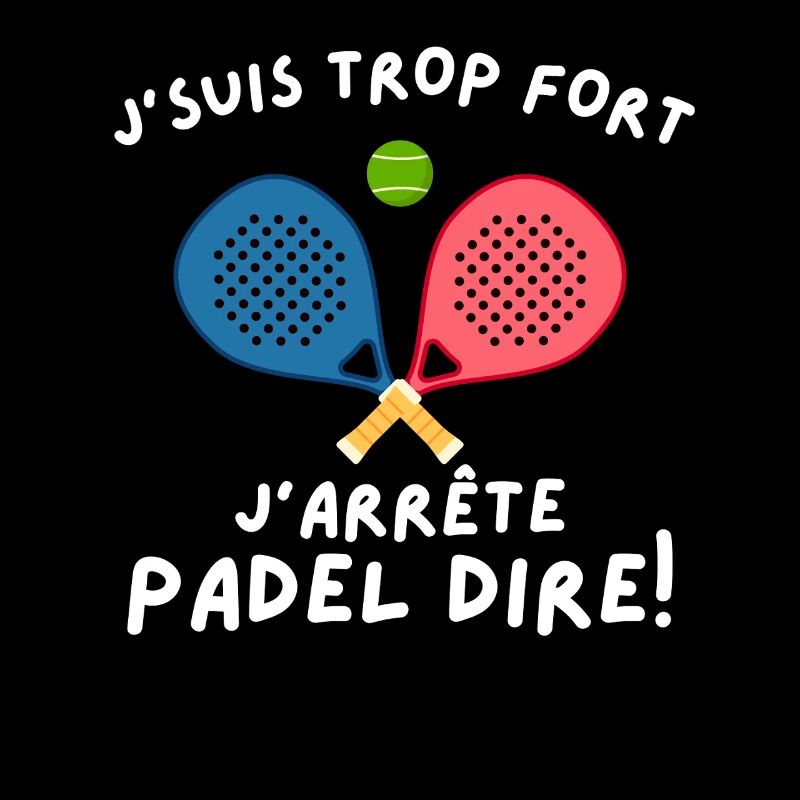 Humorous Man, Padel Player