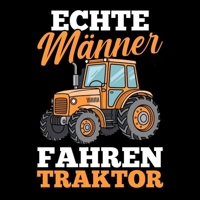 Trecker Landwirt Bauer Traktorfahrer Traktor