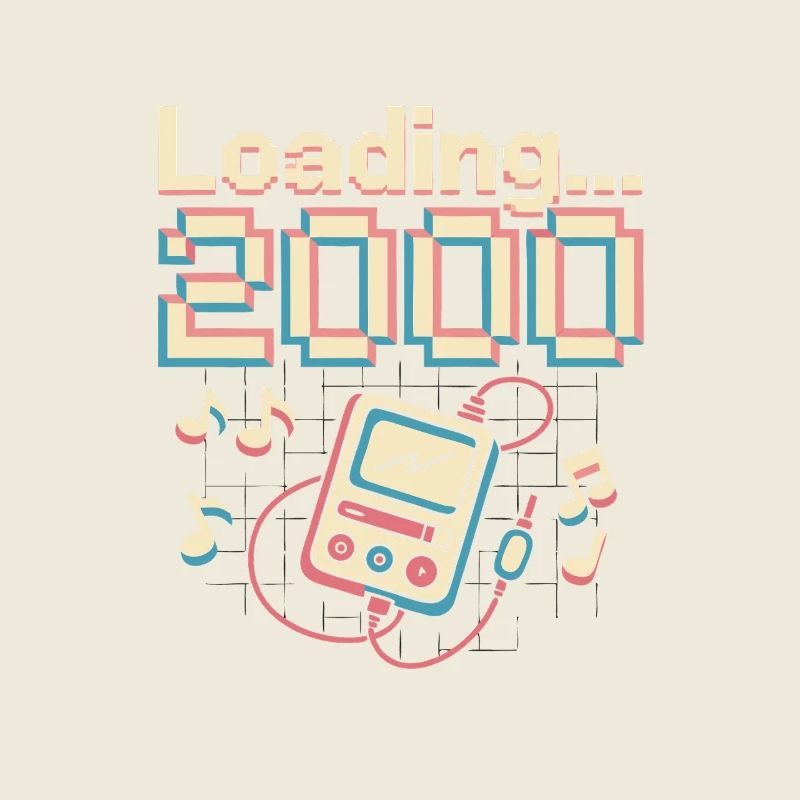 Y2K Pixel Design – Loading 2000