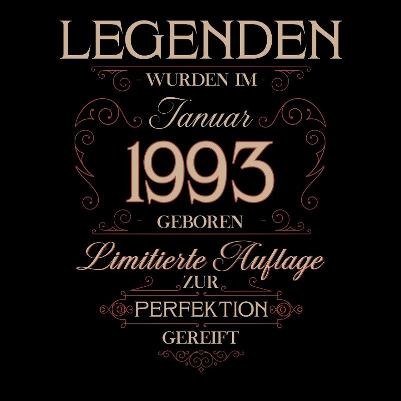 33rd Birthday Legend January 1993