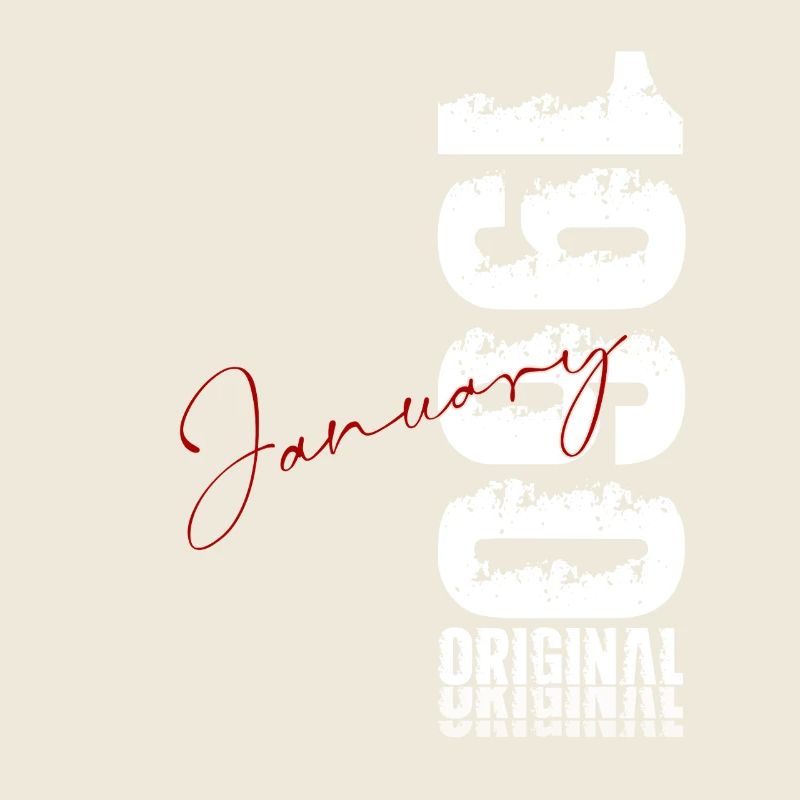 66th Birthday Original January Vintage 1960