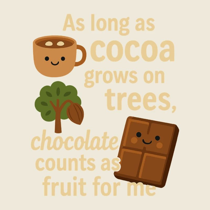 Le chocolat compte comme un fruit – drôle de dicton du cacao