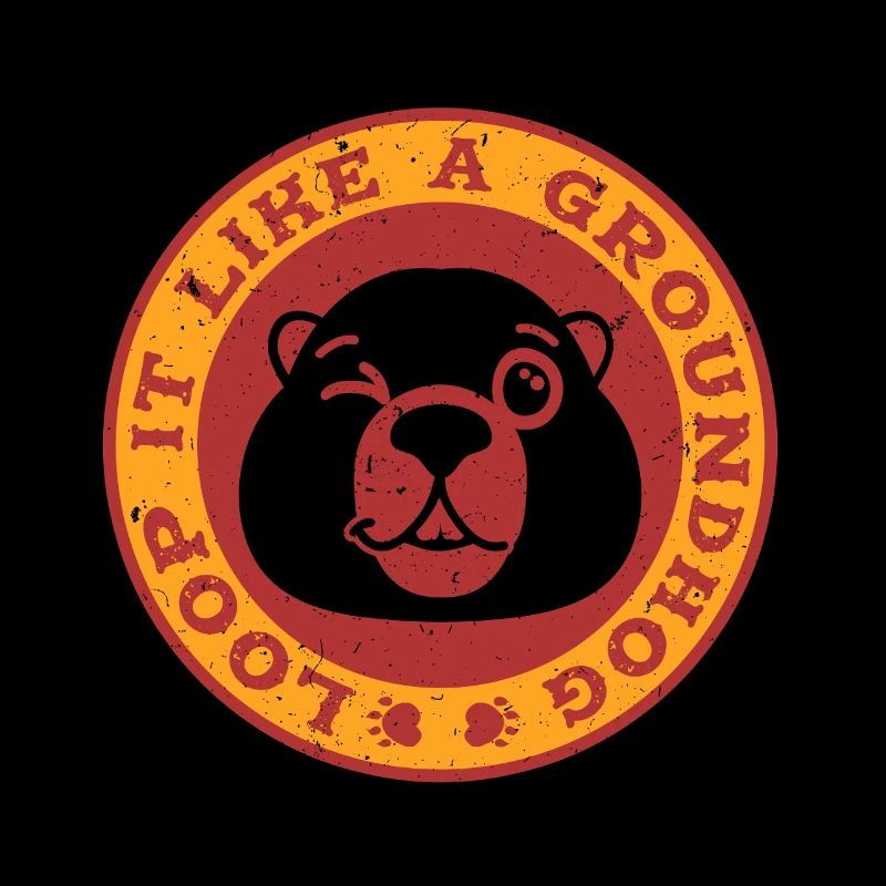 Murmeltiertag Murmeltier Loop It Like A Groundhog