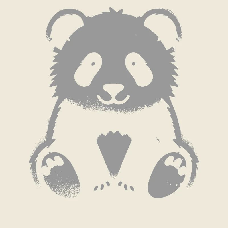 Panda mignon – Design d’animal mignon