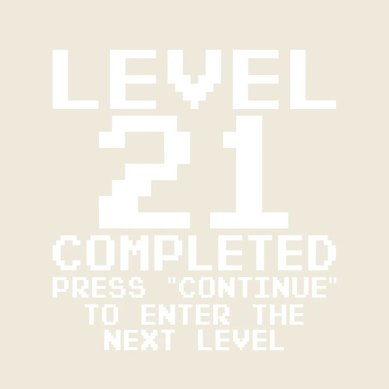 Level 21 Completed Pixel Quest