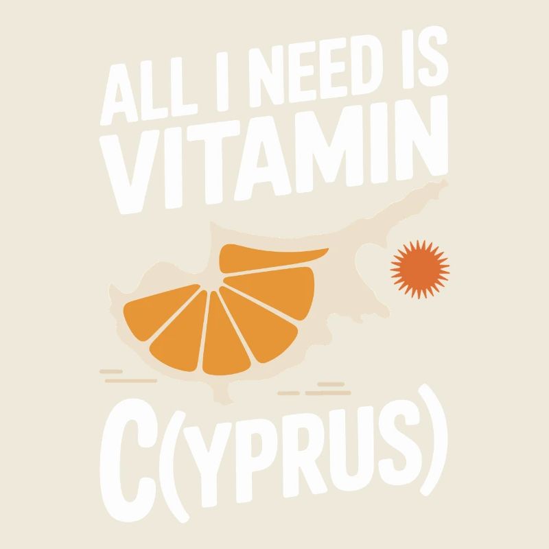 Chypre Tout ce dont j’ai besoin, c’est de vitamines Chypre Drapeau chypriote