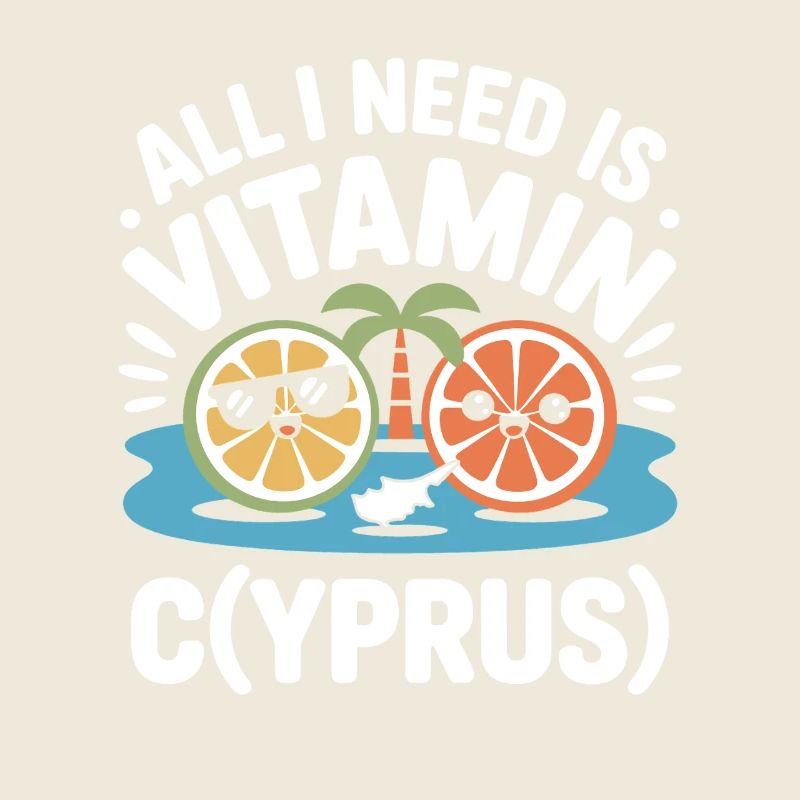 Chypre Tout ce dont j’ai besoin, c’est de vitamines Chypre Drapeau chypriote