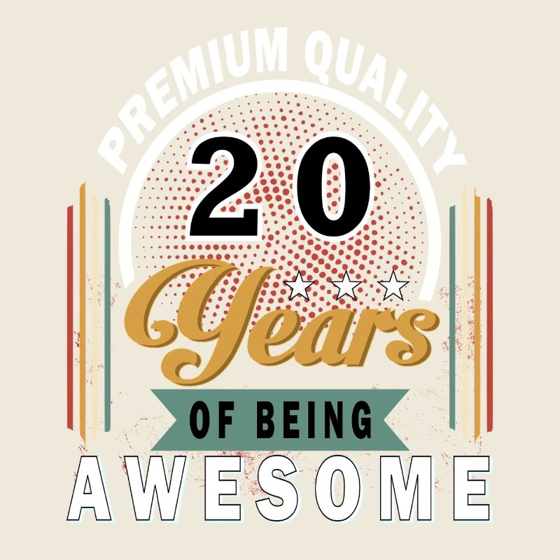 Conception pour le 20e anniversaire