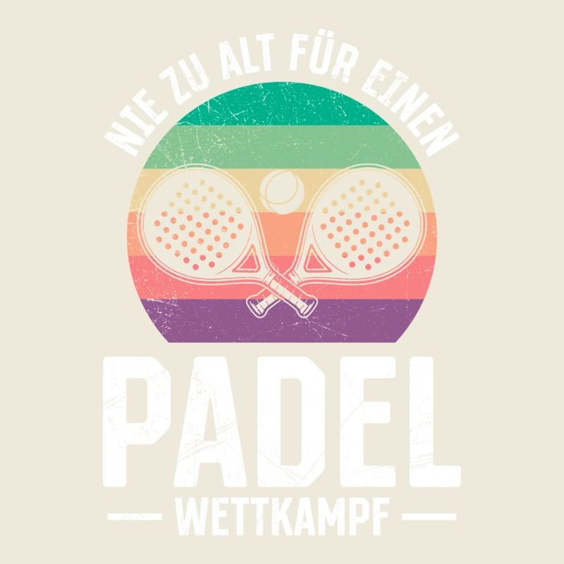 Retired NEVER TOO OLD FOR A PADEL COMPETITION