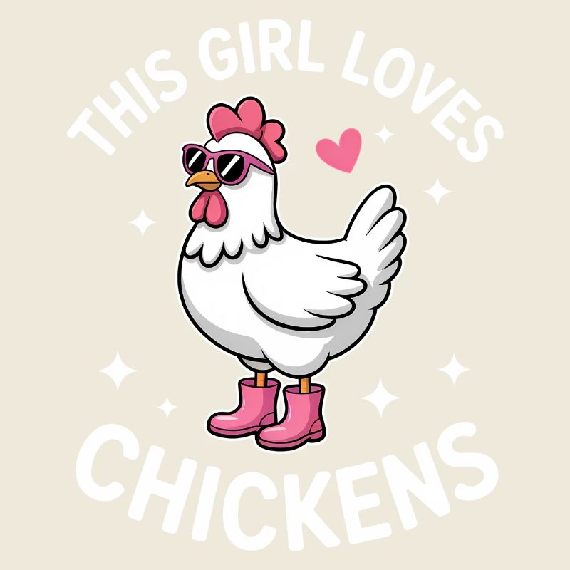 Poulet qui dit poulet Drôle de cadeau de poulet