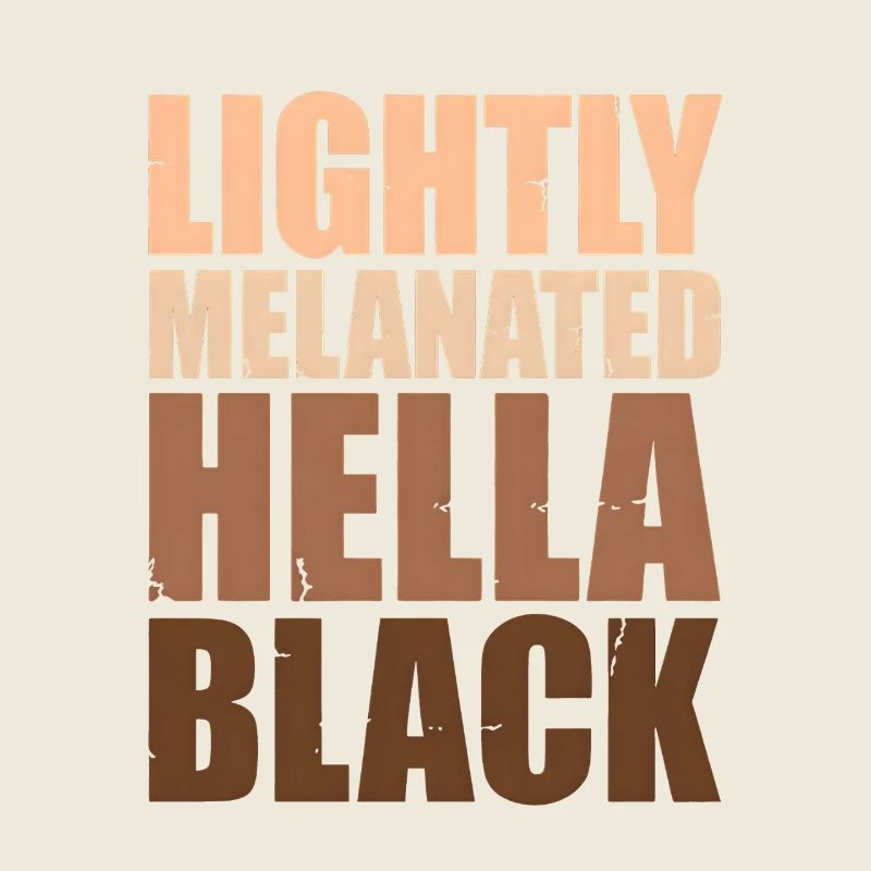 Leicht melanierte Hella Black